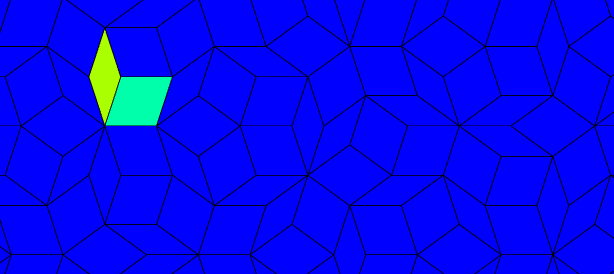 A glider on a Penrose tiling!!!