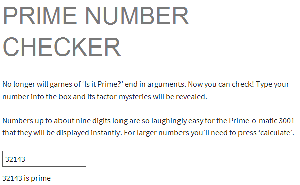 prime number checker 32143