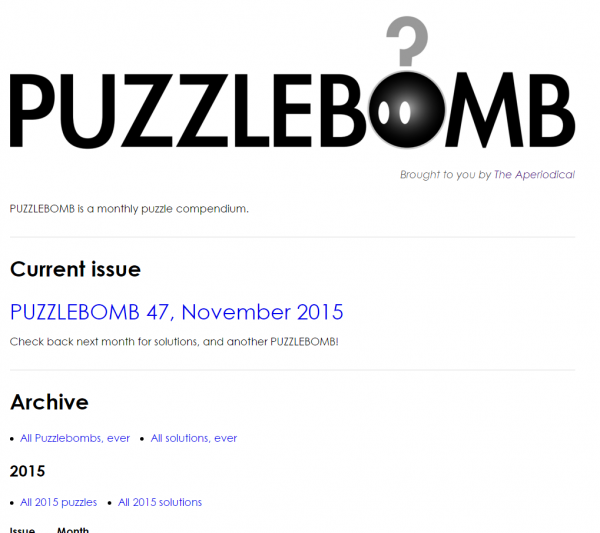 puzzlebomb website