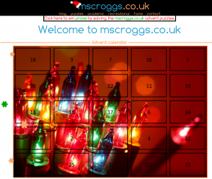 mscroggs.co.uk Advent Calendar