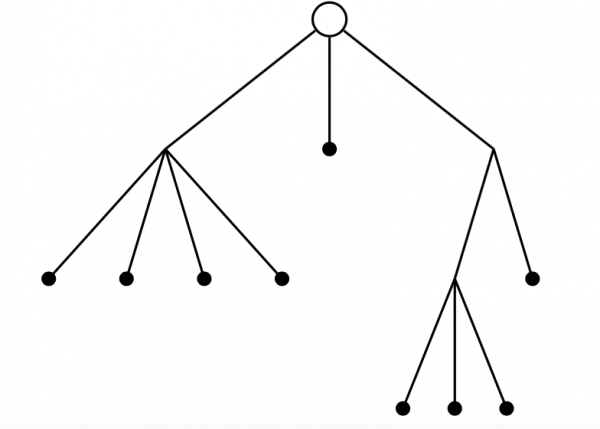 Figure 3: A plane tree with 13 nodes