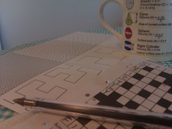 Hilbert's Space Filling Crossword - Photo