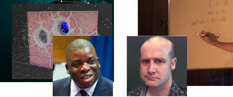 Nira Chamberlain against Matt Parker