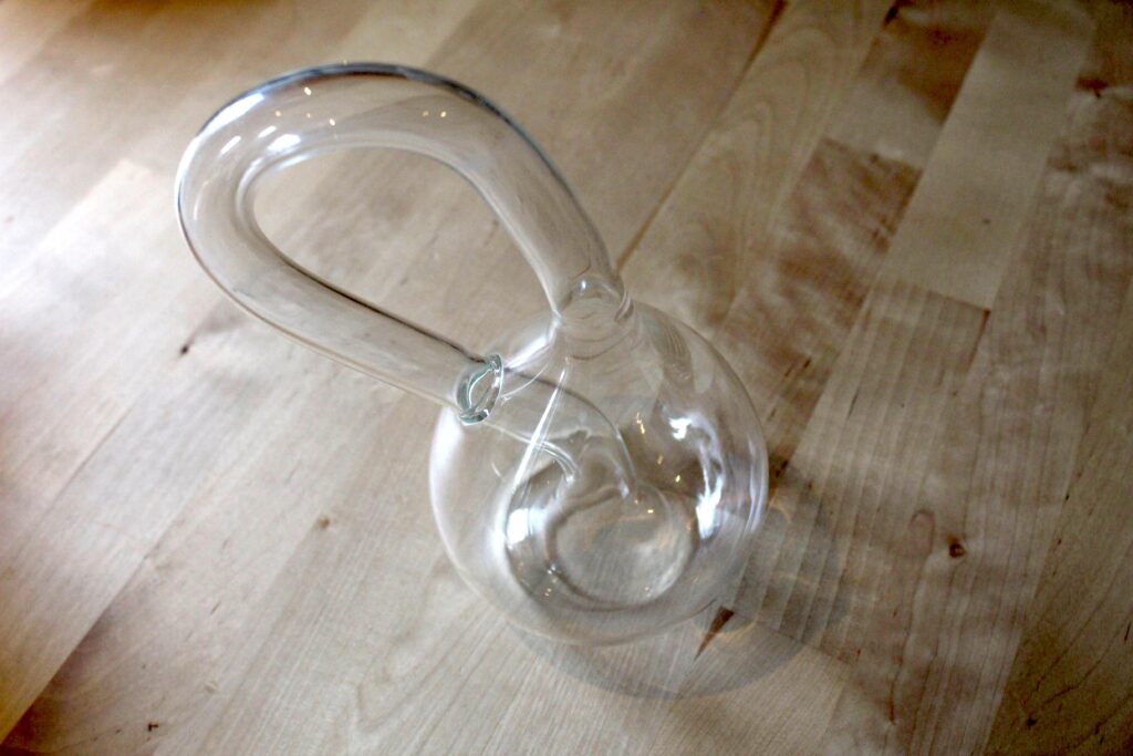 glass Klein bottle