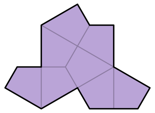 The shape shown before, divided into eight identical kite shapes.